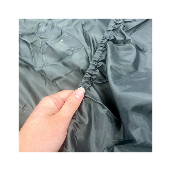 152 x 200cm | Wildtrak Pallinup Queen Sleeping Bag 0 Image Showing Close Up View Of The Cuffed Ends.