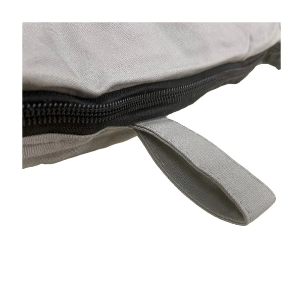 152 x 200cm | Wildtrak Pallinup Queen Sleeping Bag 0 Image Showing Close Up View Of The Hanging Tabs.