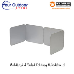 Wildtrak 4 Sided Folding Windshield | Hero Image Showing Logos And Titles.