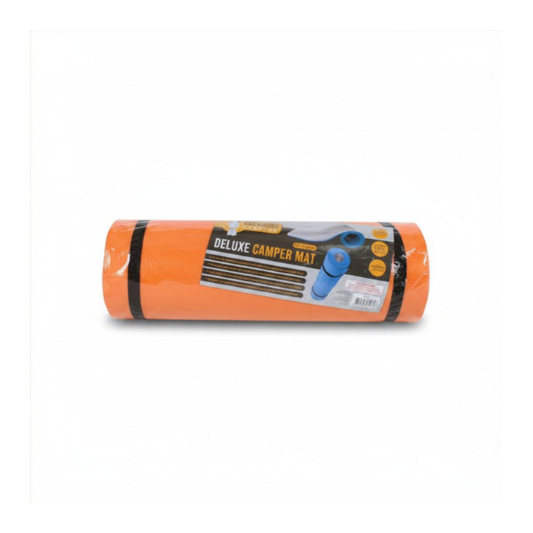Orange | Wildtrak Deluxe Camper Mat With Aluminium Backing Image Showing No Logos Or Titles. 