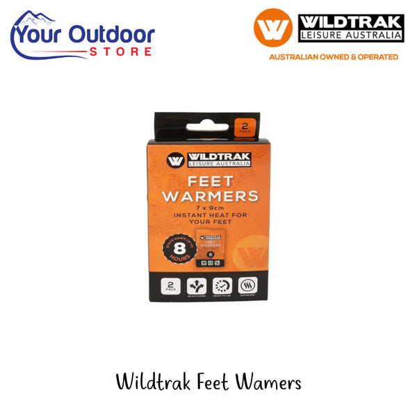 Wildtrak Feet Warmers |Hero Image Showing All Logos And Titles.