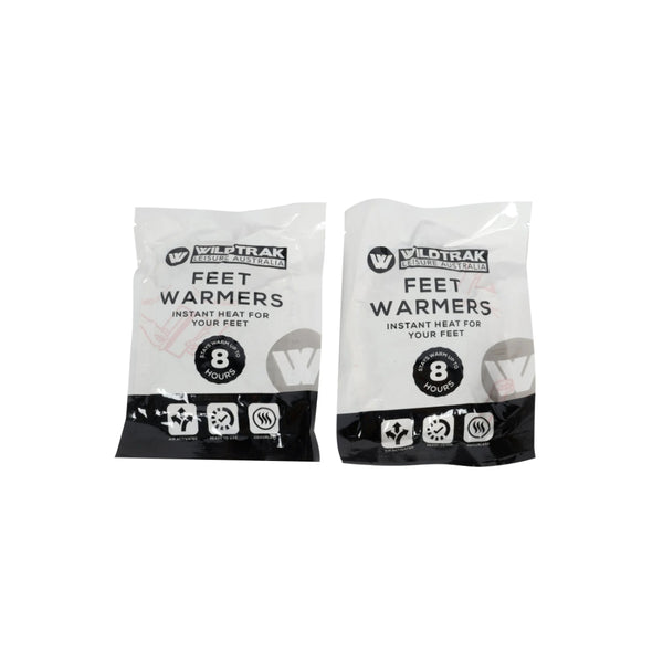 2 Pack | Wildtrak Feet Warmers Image Showing Feet Warmers Out Of Packaging.