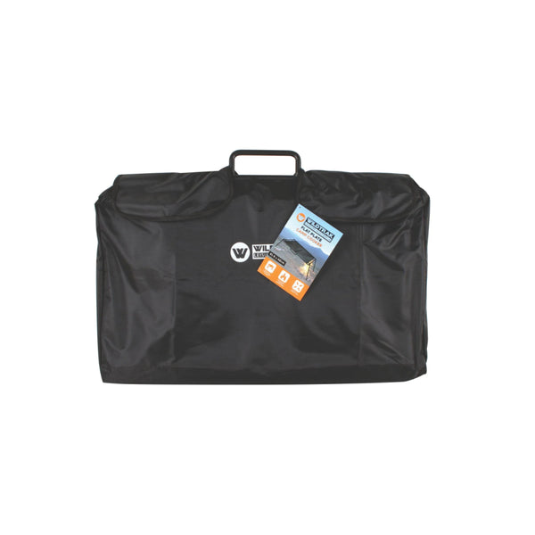 61.5 x 42 | Wildtrak Flat Plate Camp Cooker Image Showing Supplied Carry Bag.
