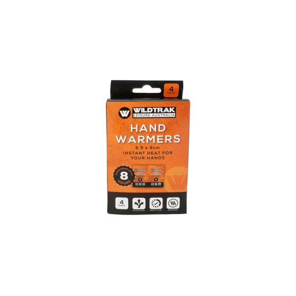 4 Pack | Wildtrak Hand Warmers Image Showing No Logos Or Titles.