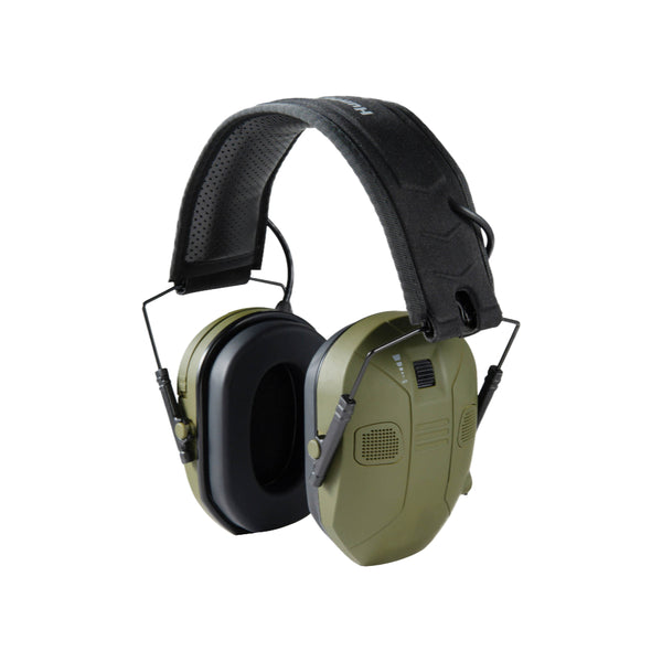 Black / Olive | Wolf Creek Electronic Earmuffs Image Showing No Logos Or Titles.