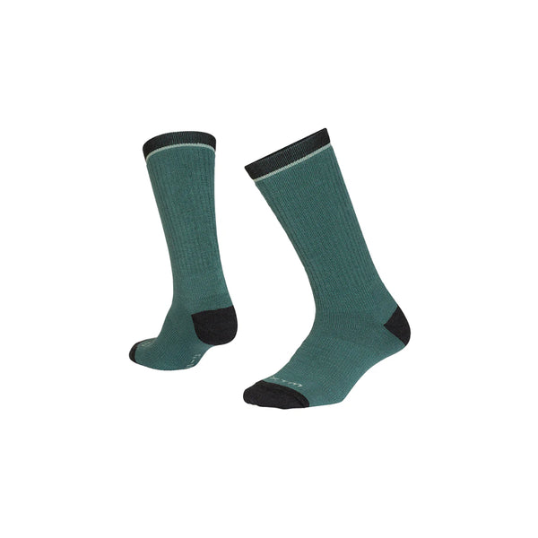 Spruce Green | XTM Alpine Heavyweight Merino Hike Sock Image Showing No Logos Or Titles.