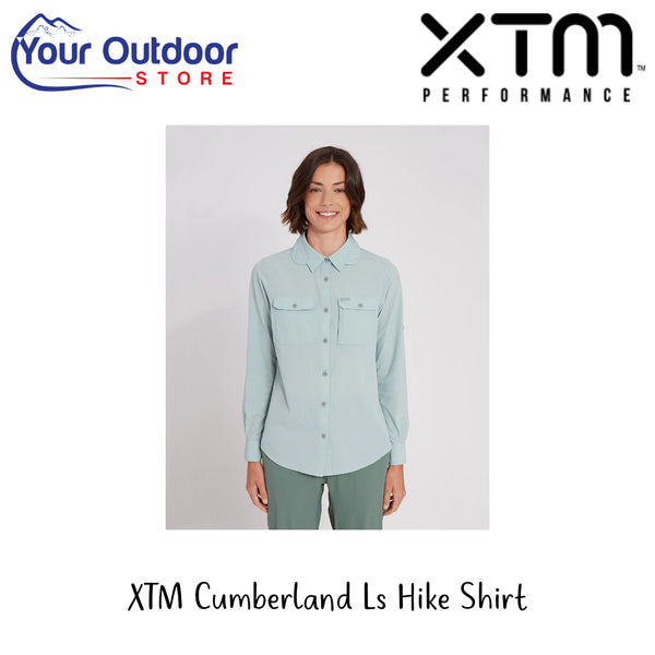 XTM Cumberland Hike Ls Shirt | Hero Image Showing All Logos And Titles.