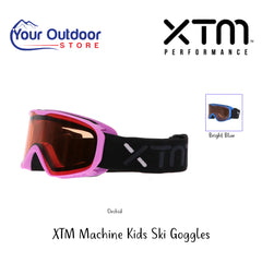 XTM Machine Kids Ski Goggles | Hero Image Showing All Logos, Titles And Variants.