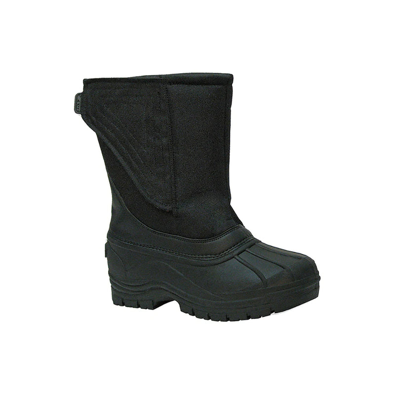 Black | Galaxy Snow Boot, Side View.