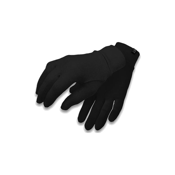Black | XTM Merino Wool Unisex Adult Gloves Image Showing No Logos Or Titles.