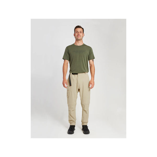 Sand | XTM Sturgeon Zip Off Hike Pant Image Showing Full Front View.
