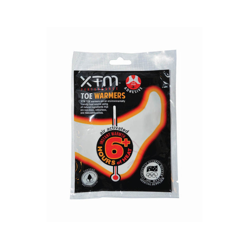 XTM Toe Warmers In Packaging. 
