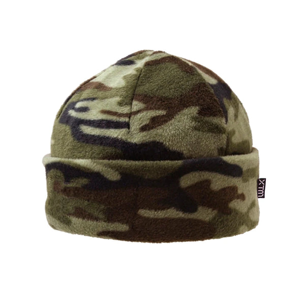Army Camo | XTM Tradie Thinsulate Fleece Lined Beanie Image Showing No Logos Or Titles.