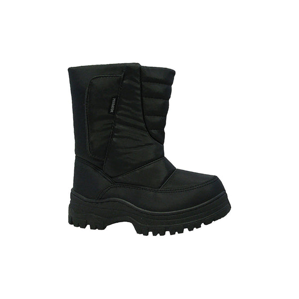 Black | XTM Unisex Predator Adult Winter Boot Image Showing Side View Of A Single Boot.
