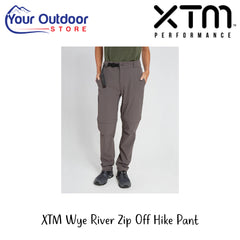 XTM Wye River Zip Off Hike Pants | Hero Image Showing All Logos And Titles.