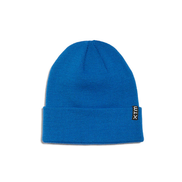 Blue | XTM  Xpress Unisex Beanie Image Showing No Logos Or Titles.