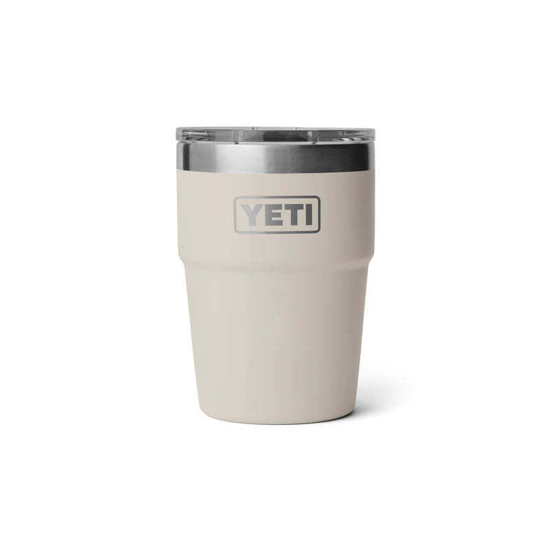 Cape Taupe | YETI 16oz Rambler Stackable Cup Image Showing No Logos Or Titles.