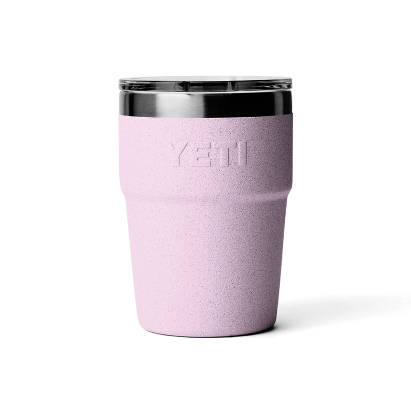 Cherry Blossom | YETI 16oz Rambler Stackable Cup Image Showing Back View.