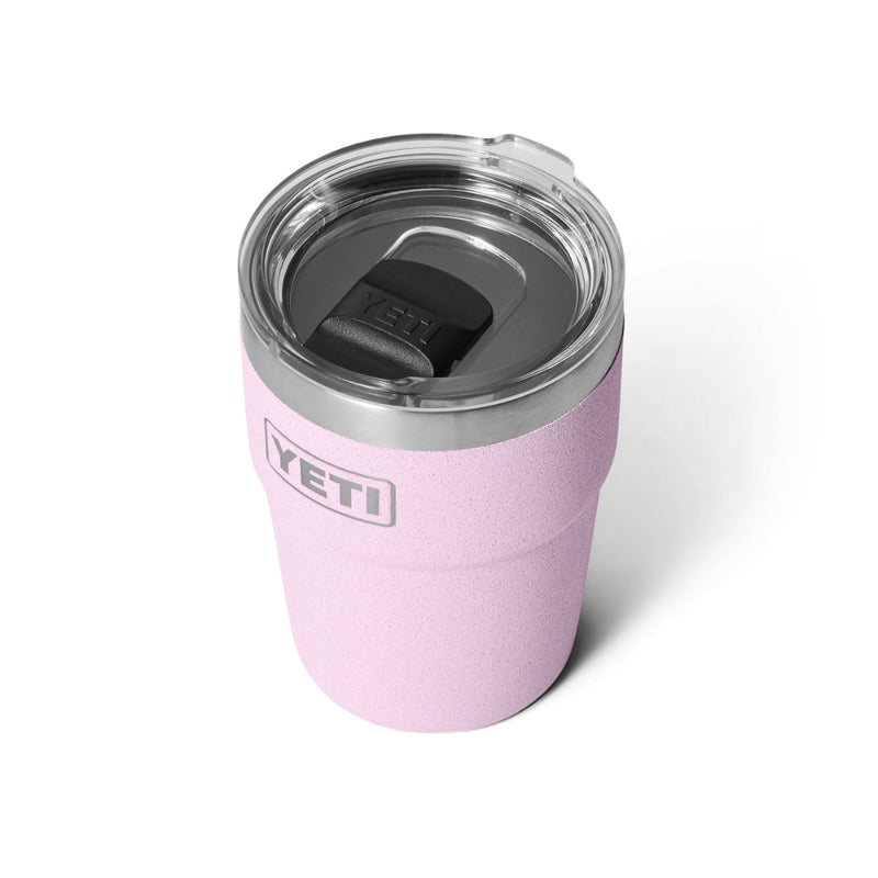 Cherry Blossom | YETI 16oz Rambler Stackable Cup Image Showing Top View.