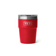 Rescue Red | YETI 16oz Rambler Stackable Cup Image Showing No Logos Or Titles.