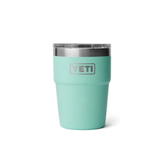 Seafoam | YETI 16oz Rambler Stackable Cup Image Showing No Logos Or Titles.