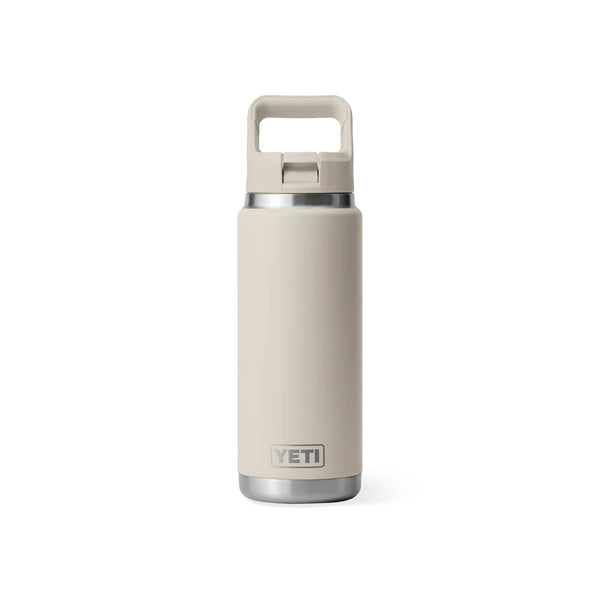 Cape Taupe |  YETI 26oz Bottle With Straw Lid Image Showing No Logos Or Titles.