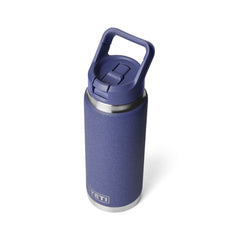 Moon Dust | YETI 26oz Bottle With Straw Lid Image Showing Angled Top View.