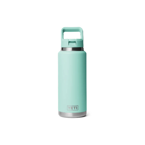 Seafoam | YETI 36oz Rambler With Straw Lid Image Showing No Logos Or Titles.
