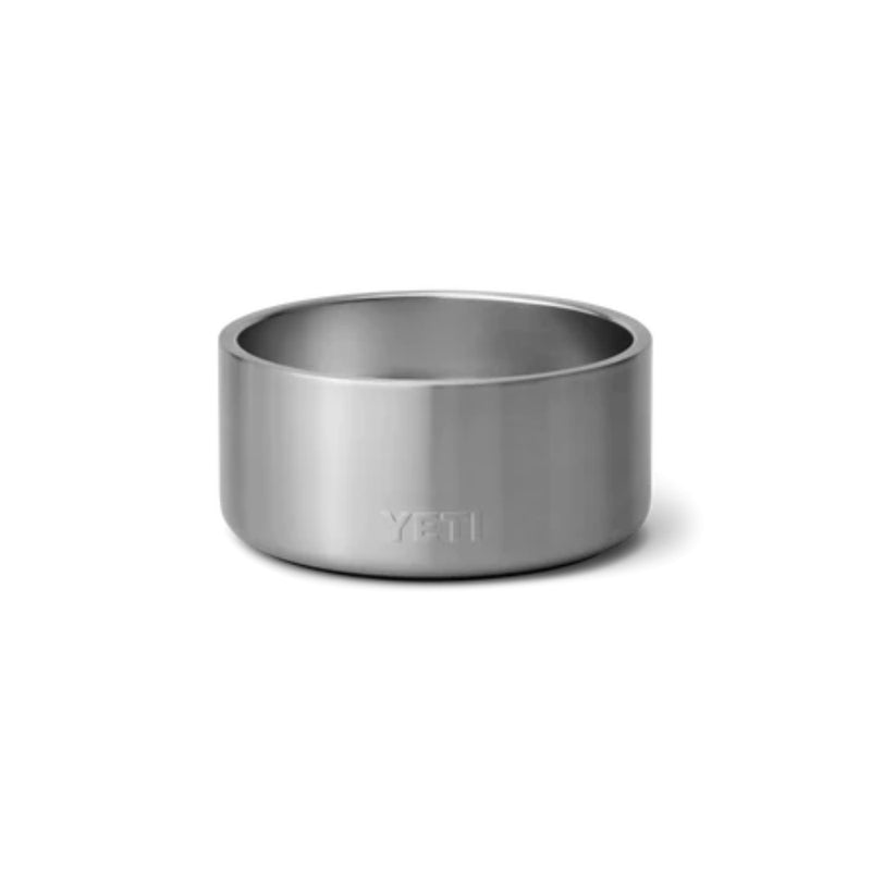 Stainless | YETI Boomer 8 dog Bowl. Front View.