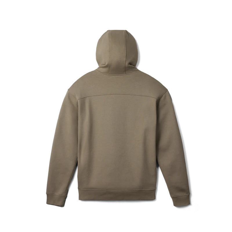 Bush Brown | YETI Built For The Wild Hoodie Image Showing Back View
