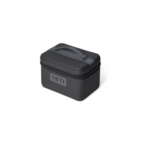 Charcoal | YETI Daytrip Insulated Snack Box 3L Image Showing Angled Side View.
