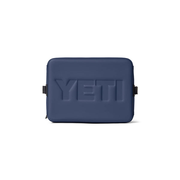 Navy | YETI Daytrip Insulated Snack Box 9L Image Showing Bottom View.