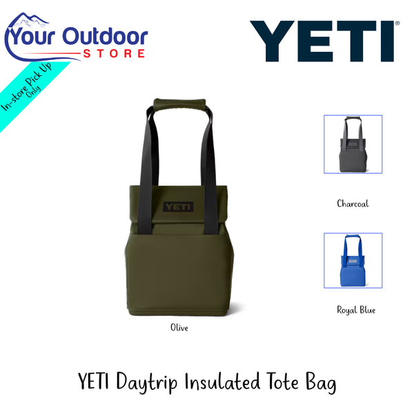 YETI Daytrip Insulated Tote Bag 14L | Hero Image Showing All Logos, Titles And Variants.