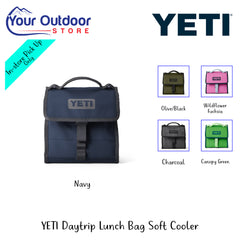 YETI Daytrip Lunch Bag Soft Cooler | Hero Image Showing All Logos, Titles And Variants.