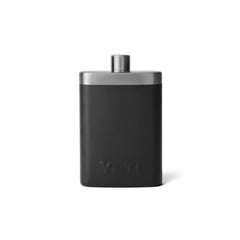 Black | YETI Flask & Funnel Image Showing Back View.