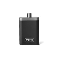 Black | YETI Flask & Funnel Image Showing No Logos Or Titles.