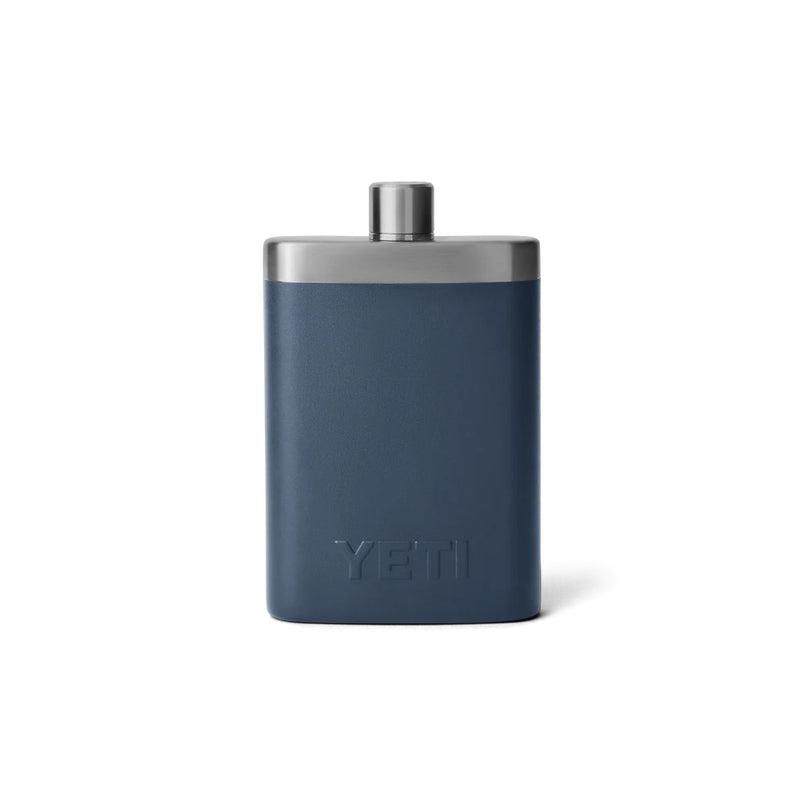 Navy | YETI Flask & Funnel Image Showing Back View.