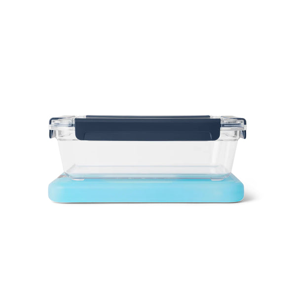 Large | YETI Food Storage Image Showing Side View, Sitting On Top Of YETI Thin Ice , Lid On.
