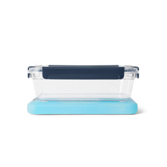 Large | YETI Food Storage Image Showing Side View, Sitting On Top Of YETI Thin Ice , Lid On.