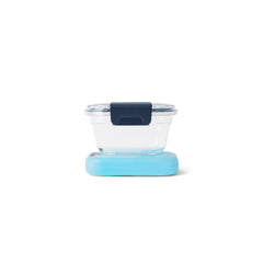 Small | YETI Food Storage Side View With The Container Sitting on A Block Of YETI Thin Ice.