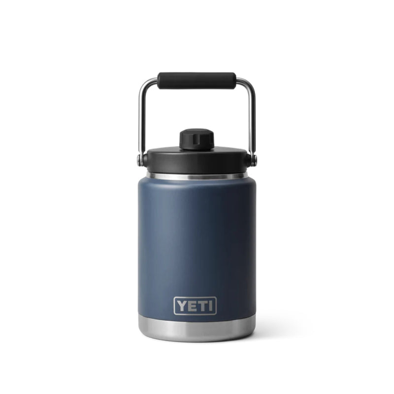 Navy | YETI Half Gallon Jug. Front View.