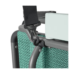 Seafoam | YETI Hondo Beach Chair Image Showing Close Up Of The Carry Strap, Attachment Point.