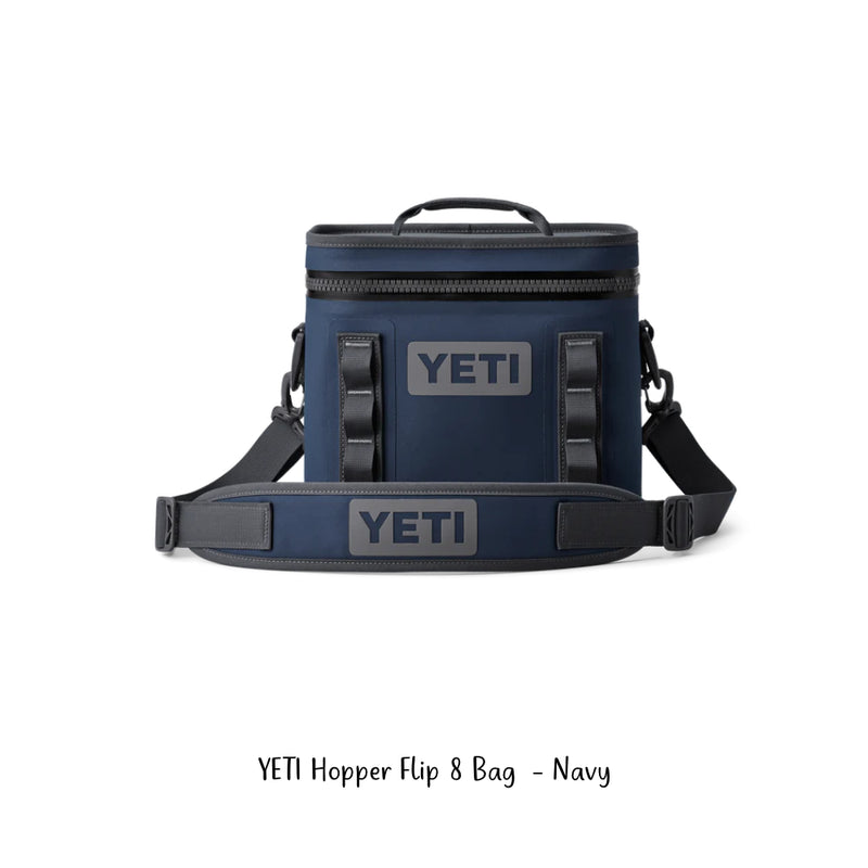 Charcoal | YETI Hopper Flip Bag - 8 Front View
