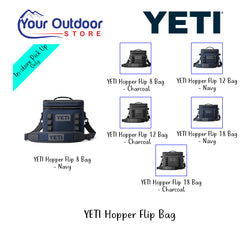 YETI Hooper Flip Bag | Hero Image Showing All Logos, Titles And Variants.