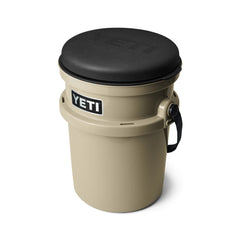 Black | YETI Loadout Bucket Swivel Seat Image Showing Swivel Seat On A Loadout Bucket( Loadout Bucket Not Included).