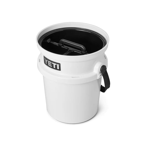 Black | YETI LoadOut Bucket Caddy Image Showing Caddy Inside Of A LoadOut Bucket, Sold Separately.