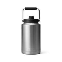 Stainless | YETI One Gallon Jug. Front View.