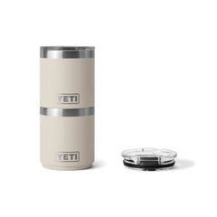 Cape Taupe | YETI Rambler 10oz Lowball 2.0 Image Showing Front View Of A Stack of Lowballs.