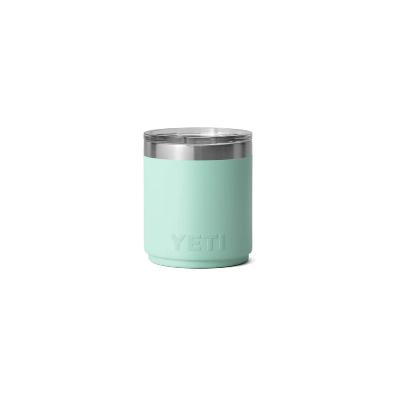 Seafoam | YETI Rambler 10oz Lowball 2.0 Image Showing Back View.