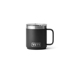 Black | YETI Rambler 10oz Mug. Front View.